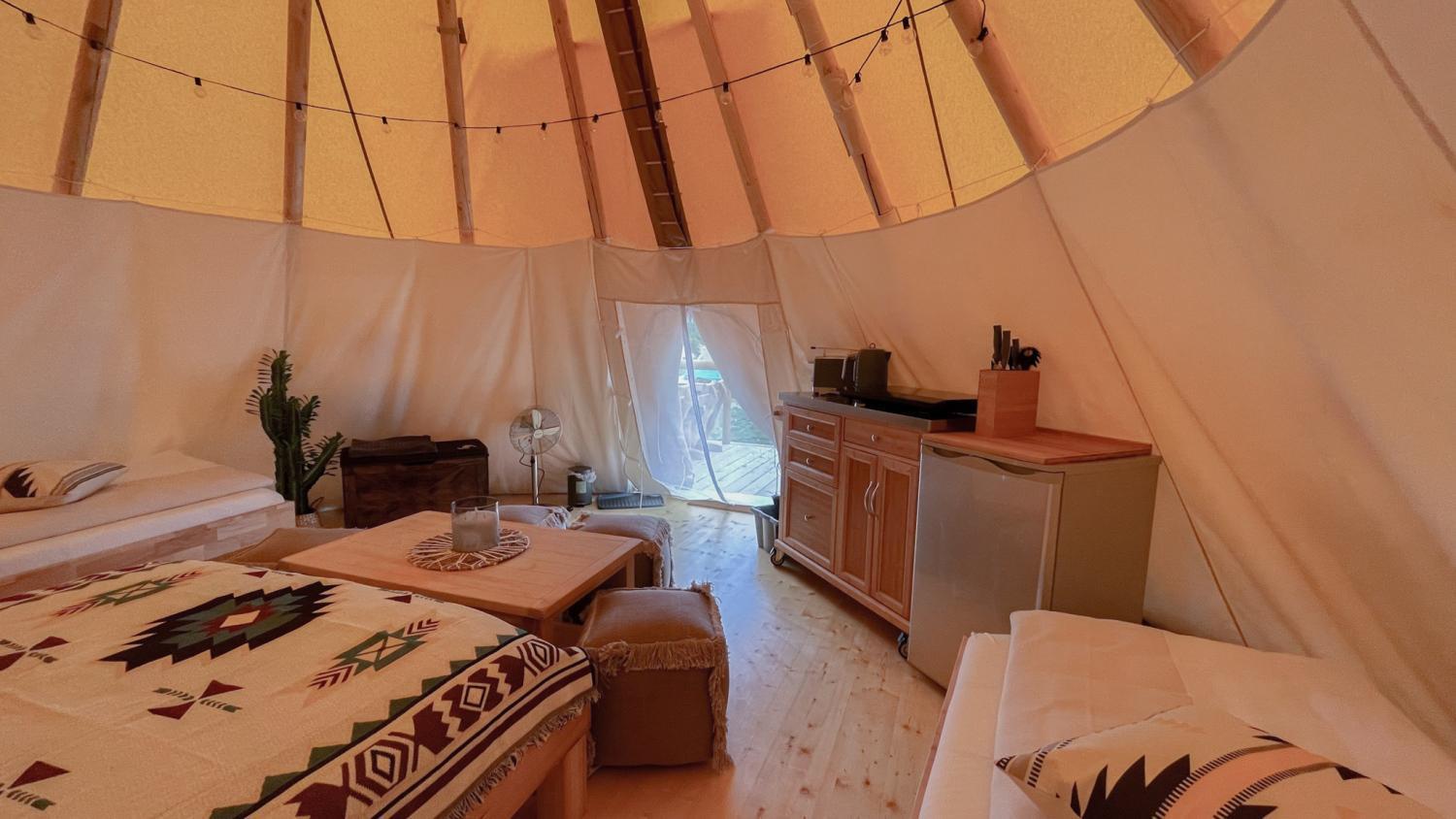 Apartament Tipi Illinois Falkenburg Zewnętrze zdjęcie